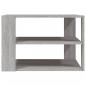 Preview: Couchtisch Grau Sonoma 59,5x59,5x40 cm Holzwerkstoff