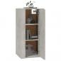 Preview: TV-Wandschrank Betongrau 40x34,5x80 cm