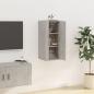 Preview: TV-Wandschrank Betongrau 40x34,5x80 cm