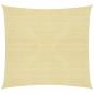 Preview: ARDEBO.de - Sonnensegel 160 g/m² Beige 5x5 m HDPE