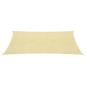 Preview: Sonnensegel 160 g/m² Beige 3x4 m HDPE