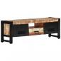 Preview: ARDEBO.de - TV-Schrank 120x30x40 cm Altholz Massiv