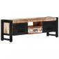 Preview: TV-Schrank 120x30x40 cm Altholz Massiv