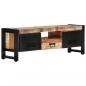 Preview: TV-Schrank 120x30x40 cm Altholz Massiv