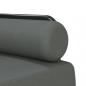 Preview: Schlafsofa in L-Form Dunkelgrau 260x140x70 cm Stoff