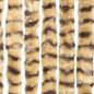 Preview: Insektenschutz-Vorhang Beige und Braun 56x185 cm Chenille