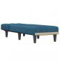 Preview: Chaiselongue Blau Samt