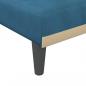 Preview: Chaiselongue Blau Samt