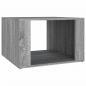 Preview: Nachttisch Grau Sonoma 57x55x36 cm Holzwerkstoff