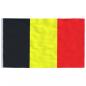 Preview: Belgische Flagge mit Mast 6,23 m Aluminium