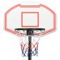 Preview: Basketballständer Weiß 282-352 cm Polyethylen