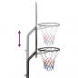 Preview: Basketballständer Schwarz 282-352 cm Polyethylen