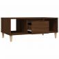 Preview: Couchtisch Braun Eichen-Optik 90x50x36,5 cm Holzwerkstoff