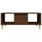 Preview: Couchtisch Braun Eichen-Optik 90x50x36,5 cm Holzwerkstoff