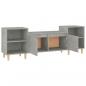 Preview: TV-Schrank Betongrau 160x35x55 cm Holzwerkstoff