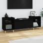 Preview: ARDEBO.de - TV-Schrank Schwarz 160x35x55 cm Holzwerkstoff