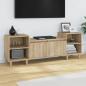 Preview: ARDEBO.de - TV-Schrank Sonoma-Eiche 160x35x55 cm Holzwerkstoff