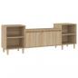 Preview: TV-Schrank Sonoma-Eiche 160x35x55 cm Holzwerkstoff