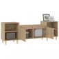 Preview: TV-Schrank Sonoma-Eiche 160x35x55 cm Holzwerkstoff