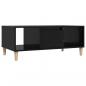 Preview: Couchtisch Schwarz 90x50x36,5 cm Holzwerkstoff