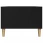 Preview: Couchtisch Schwarz 90x50x36,5 cm Holzwerkstoff