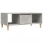 Preview: Couchtisch Betongrau 90x50x36,5 cm Holzwerkstoff