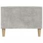 Preview: Couchtisch Betongrau 90x50x36,5 cm Holzwerkstoff