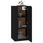 Preview: TV-Wandschrank Schwarz 40x34,5x80 cm