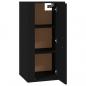 Preview: TV-Wandschrank Schwarz 40x34,5x80 cm