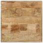 Preview: Bistrotisch 60x60x77 cm Raues Mangoholz 