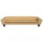 Preview: Hundebett Braun 100x50x21 cm Samt