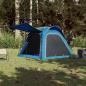 Preview: Campingzelt 4 Personen Blau Quick Release Wasserfest