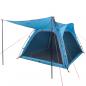 Preview: Campingzelt 4 Personen Blau Quick Release Wasserfest