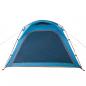 Preview: Campingzelt 4 Personen Blau Quick Release Wasserfest