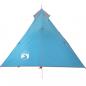 Preview: Tipi-Campingzelt 1 Person Blau Wasserdicht