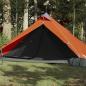 Preview: ARDEBO.de - Tipi-Campingzelt 1 Person Orange Wasserdicht