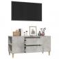 Preview: TV-Schrank Betongrau 102x44,5x50 cm Holzwerkstoff