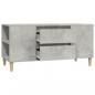 Preview: TV-Schrank Betongrau 102x44,5x50 cm Holzwerkstoff