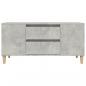 Preview: TV-Schrank Betongrau 102x44,5x50 cm Holzwerkstoff