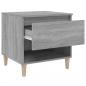 Preview: Nachttische 2 Stk. Grau Sonoma 50x46x50 cm Holzwerkstoff