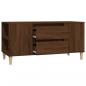 Preview: TV-Schrank Braun Eichen-Optik 102x44,5x50 cm Holzwerkstoff