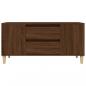 Preview: TV-Schrank Braun Eichen-Optik 102x44,5x50 cm Holzwerkstoff