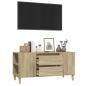 Preview: TV-Schrank Sonoma-Eiche 102x44,5x50 cm Holzwerkstoff