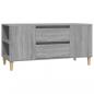 Preview: TV-Schrank Grau Sonoma 102x44,5x50 cm Holzwerkstoff