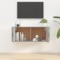 Preview: TV-Wandschrank Betongrau 100x34,5x40 cm