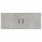 Preview: TV-Wandschrank Betongrau 100x34,5x40 cm