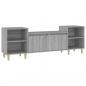 Preview: TV-Schrank Grau Sonoma 160x35x55 cm Holzwerkstoff