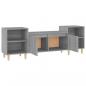 Preview: TV-Schrank Grau Sonoma 160x35x55 cm Holzwerkstoff