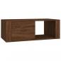 Preview: Couchtisch Braun Eichen-Optik 100x50,5x35 cm Holzwerkstoff