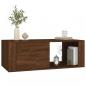 Preview: Couchtisch Braun Eichen-Optik 100x50,5x35 cm Holzwerkstoff